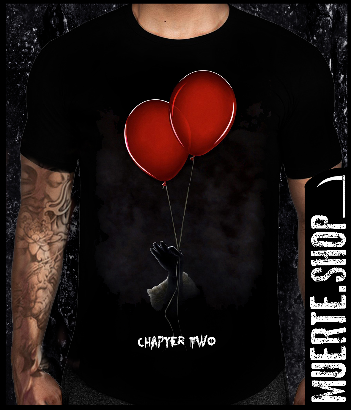 Черна тениска IT CHAPTER TWO